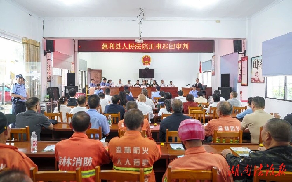 巡回审判进乡村 以案释法护青山