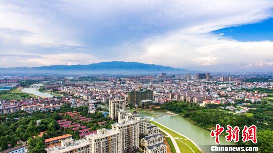 俯瞰婺城。婺城区宣传部提供 俯瞰婺城。婺城区宣传部提供